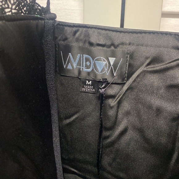 NWT Dolls Kill House of Widow Floral Oath Mini Dress - Picture 5 of 12